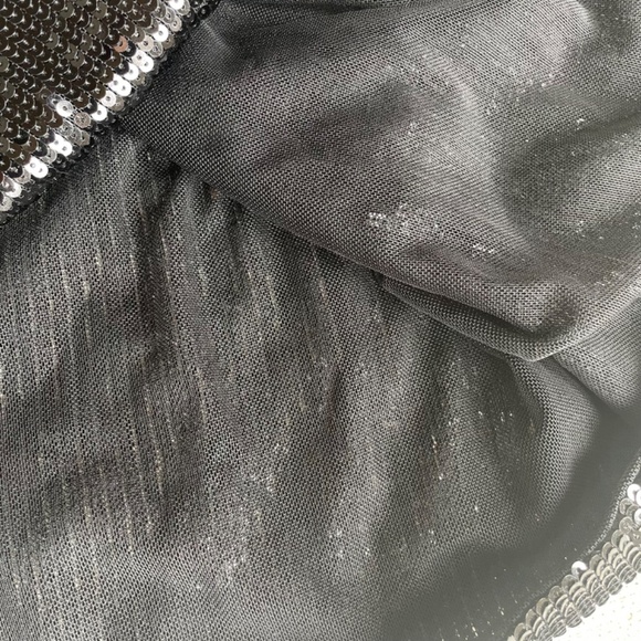 Marciano black sequin halter mini dress size medium - Picture 12 of 12